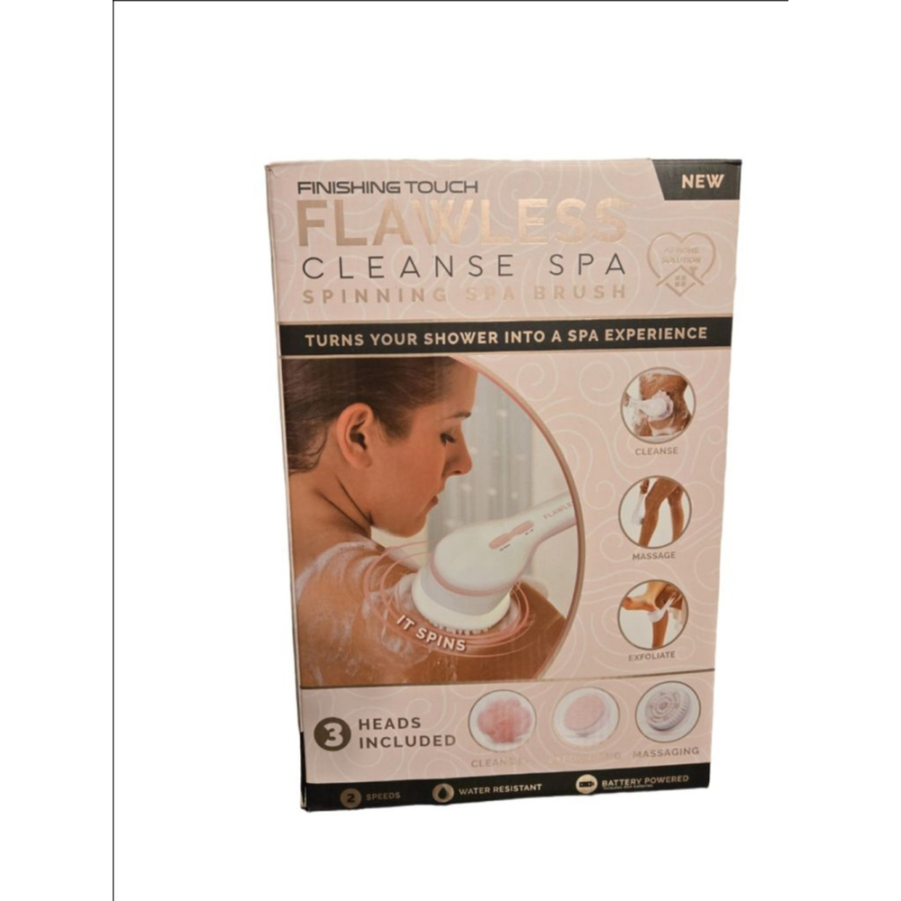 Women's Finishing Touch Flawless Cleanse Spa Spinning Brush New sealed - Picture 3 of 4